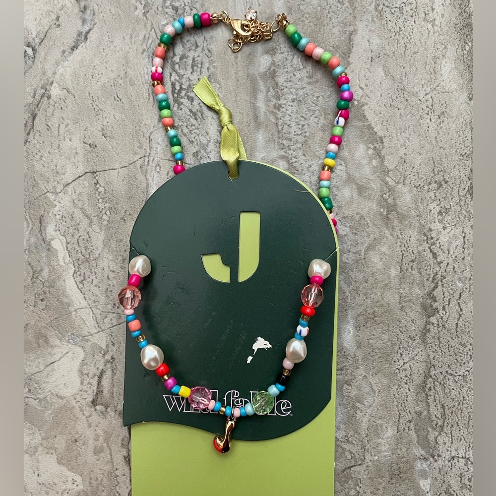 Wild Fable initial necklace